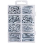 Qualihome Hardware Nail Assortment Kit, Includes Finish, Wire, Common, Brad and Picture Hanging Nails Qualihome Hardware Nail Assortment Kit, Includes Finish, Wire, Common, Brad and Picture Hanging Nails
