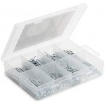Qualihome Hardware Nail Assortment Kit, Includes Finish, Wire, Common, Brad and Picture Hanging Nails Qualihome Hardware Nail Assortment Kit, Includes Finish, Wire, Common, Brad and Picture Hanging Nails