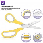 Scissors, Taotree 8" Multipurpose Scissor Bulk Pack of 5, Stainless Steel Sharp Scissors for Office Home General Use, High/Middle School Classroom Class Teacher Student Older Kids Scissors Supplies Scissors, Taotree 8" Multipurpose Scissor Bulk Pack of 5, Stainless Steel Sharp Scissors for Office Home General Use, High/Middle School Classroom Class Teacher Student Older Kids Scissors Supplies