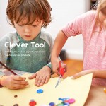 Scissors, Taotree 8" Multipurpose Scissor Bulk Pack of 5, Stainless Steel Sharp Scissors for Office Home General Use, High/Middle School Classroom Class Teacher Student Older Kids Scissors Supplies Scissors, Taotree 8" Multipurpose Scissor Bulk Pack of 5, Stainless Steel Sharp Scissors for Office Home General Use, High/Middle School Classroom Class Teacher Student Older Kids Scissors Supplies